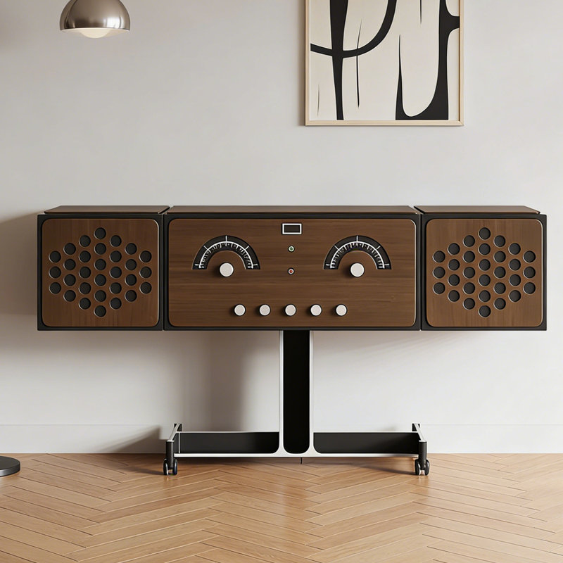 Armoire d'appoint de style rétro moderne