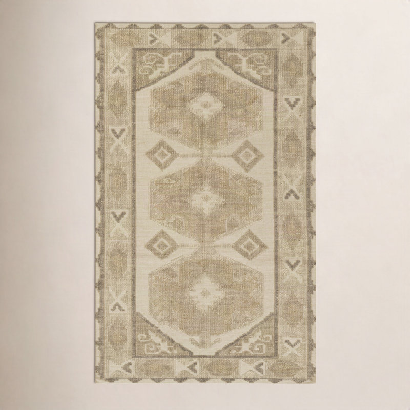 Bristol Oriental Area Rug in Brown, Rectangle 8' X 10'