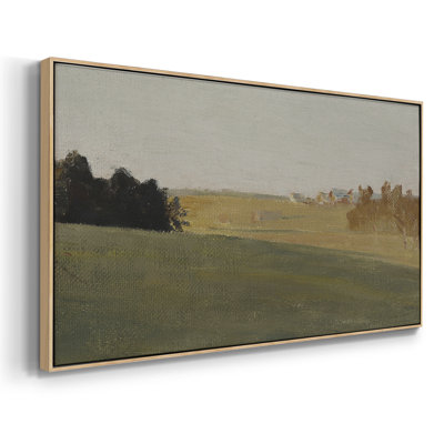 Série paysage - MCVII - Toile tendue avec châssis encadré - Prêt à être accroché