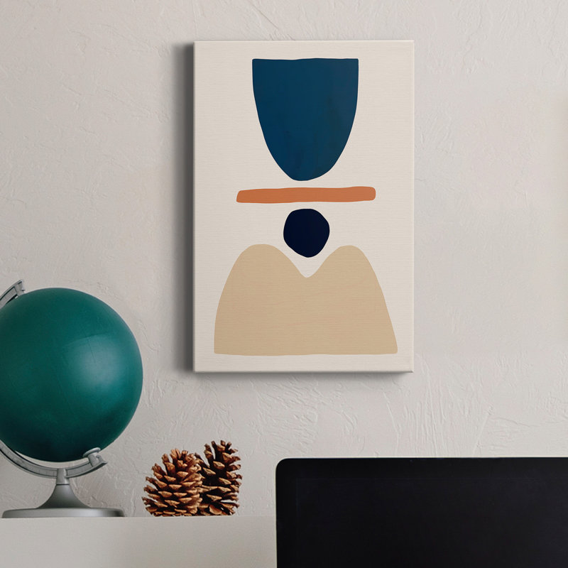 Fraction pile II - impression sur toile tendue, H 27 po x l 18 po x P 1 po