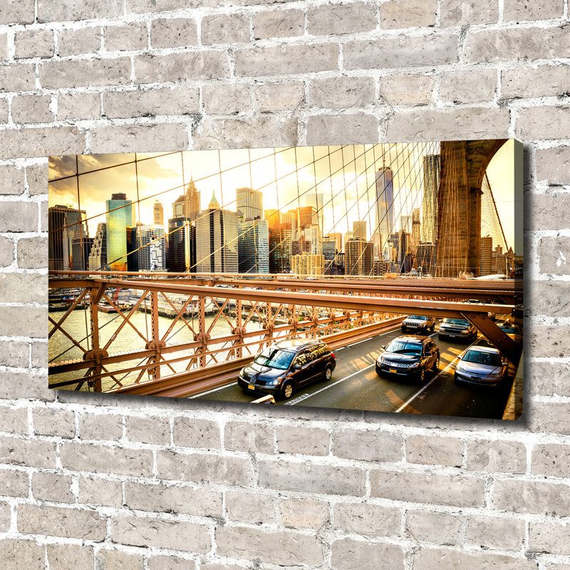 Brooklyn Bridge - Wrapped Canvas Print
