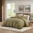 3PCS Full/Queen Waffle Washed Duvet Set-117536937-117536939