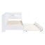 Lit de jour en bois avec couchette, rangement et chargement USB-129748048-129748049