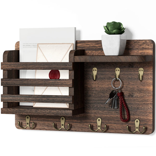 Bassetts Solid Wood Wall Organizer | Wayfair