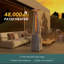 45000 Propane Standing Patio Heater-59984774