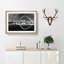 Gateshead Millennium Bridge in Abstract - Picture Frame Graphic Art Print-55726932-55726931