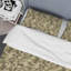 Ensemble de housse de couette en microfibre vert / beige 3 pièces