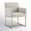 Chaise rembourrée Brose
