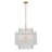 Libby Langdon Hester 8 Light Aged Brass Chandelier