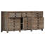 Triple Archive Sideboard
