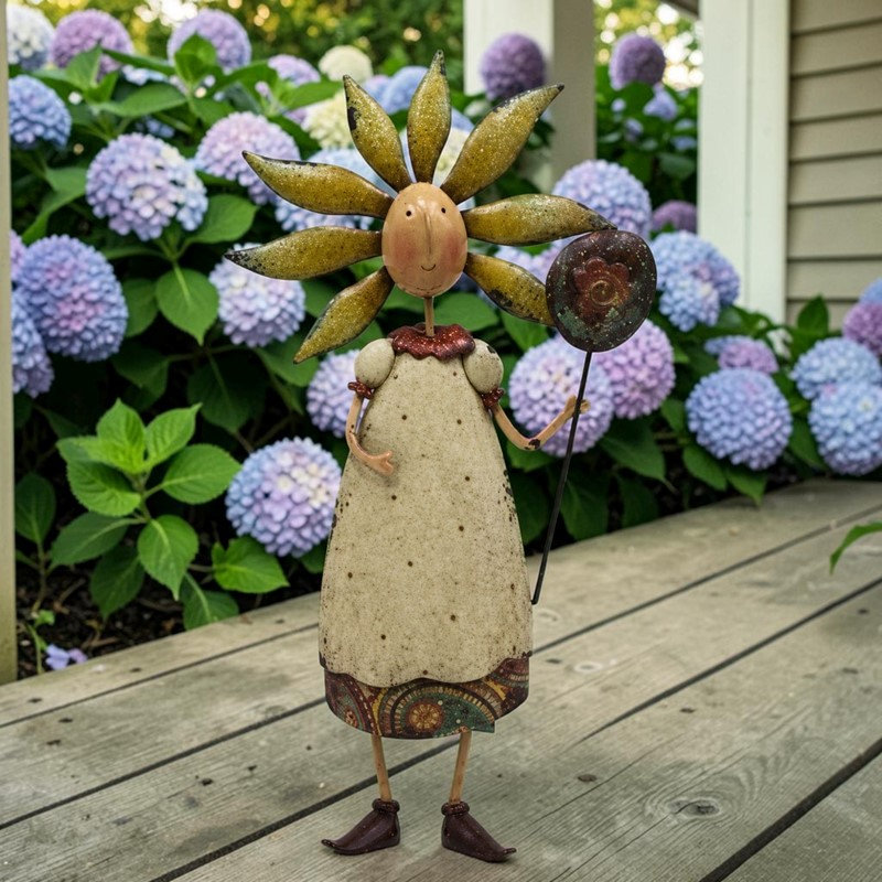 Figurine de jardin 35,25 po "Daisy"