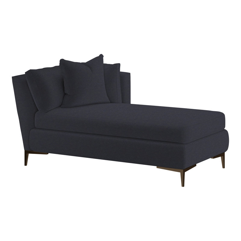 Aiden Chaise Lounge, Antique Bronze, Right Hand Facing, Perigold Rest Meadow