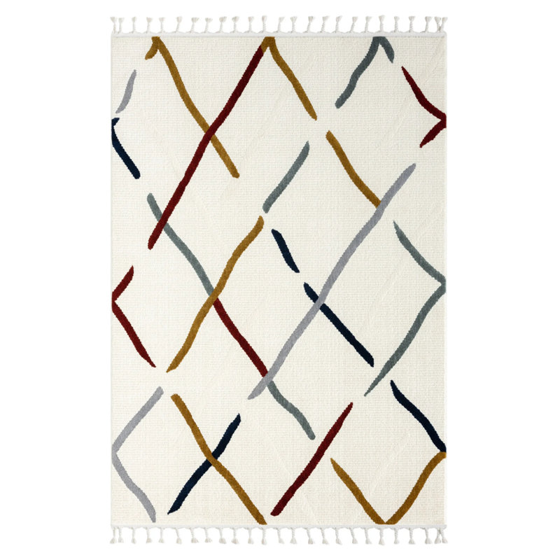 Maya Moroccan Indoor Rug, Rectangle 6'7" x 8'11"