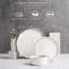 Stoneware Dinnerware Set 12 Piece - Service for 4