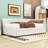 Modern Upholstered Daybed with Twin Trundle-902633061-902453522