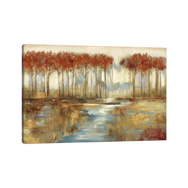 Gracious Landscape by Allison Pearce - Wrapped Canvas Painting, 152.5 cm H x 101.5 cm W