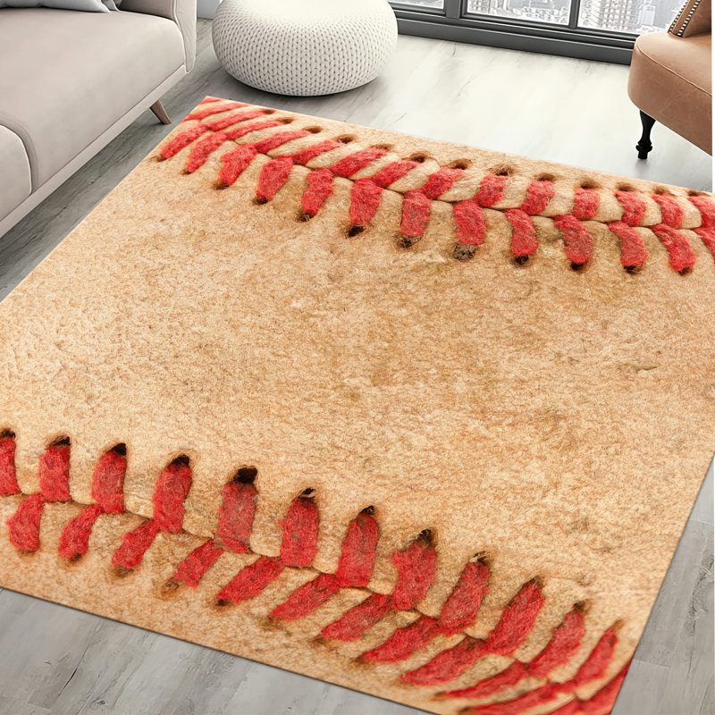 Grand tapis à poils doux avec motif floral complexe pour une décoration intérieure élégante, Carré 3 pi 11 po