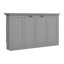 Lit escamotable simple, se pliant dans une armoire, cadre de lit peu encombrant