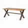 Table de salle à manger d'extérieur en bois
