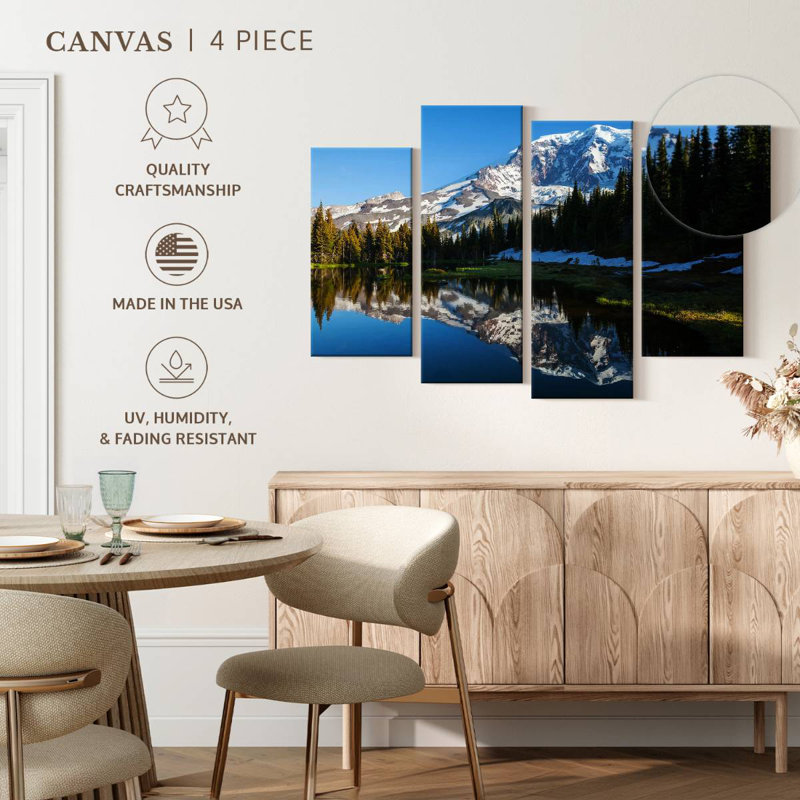 Alvord Mount Rainier Reflection Lake, 22'' H x 36'' W