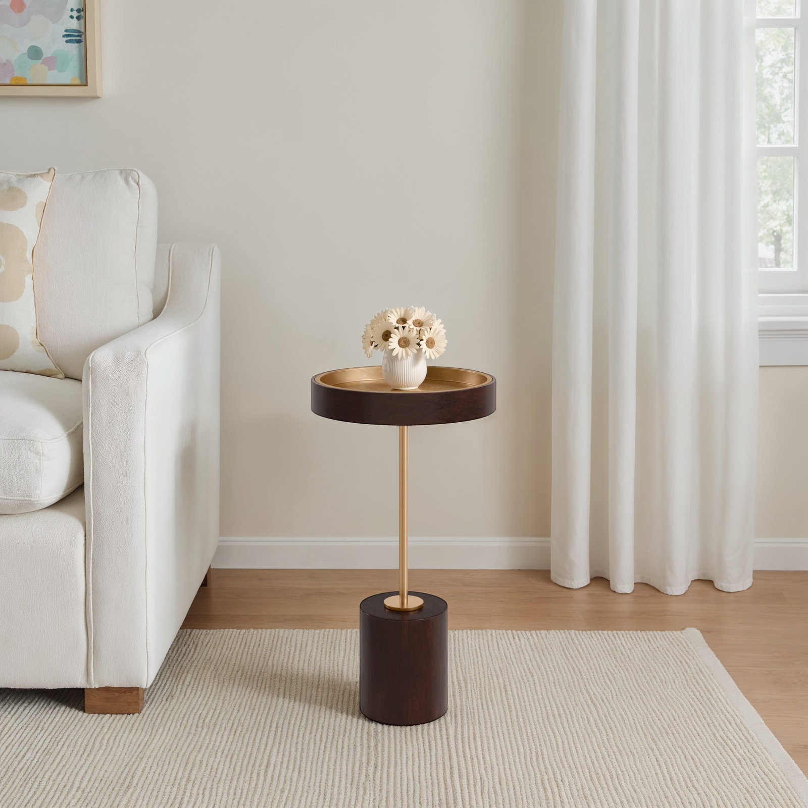 Mimi 12" Acacia End Table