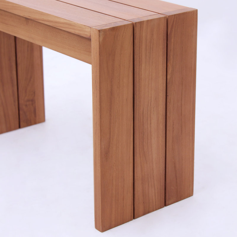 Table d'appoint en teck Alleya