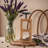 Hollow Square Hole Design Pillar Candle Holder-503104640-503104647