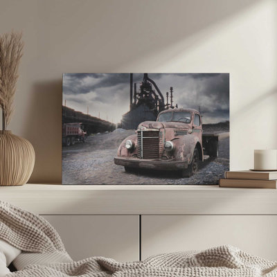 «The Old Steel Plant I» par Lori Deiter, reproduction d'art