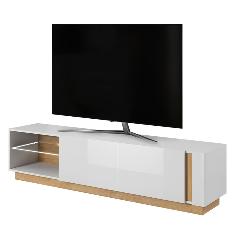 Armagh Unfinished TV Stand for TVs up to 70", White