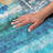 Premium Machine Washable Dream Shag ADS220 Santa on the Beach Rug-1518598833