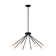 Anika 8 - Light Dimmable Sputnik Modern Linear Chandelier