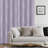 100% Blackout Thermal Insulated Curtains - Wave Line with Dots Silver Print, Grommet Top, 2 Panels-98071802-73219870