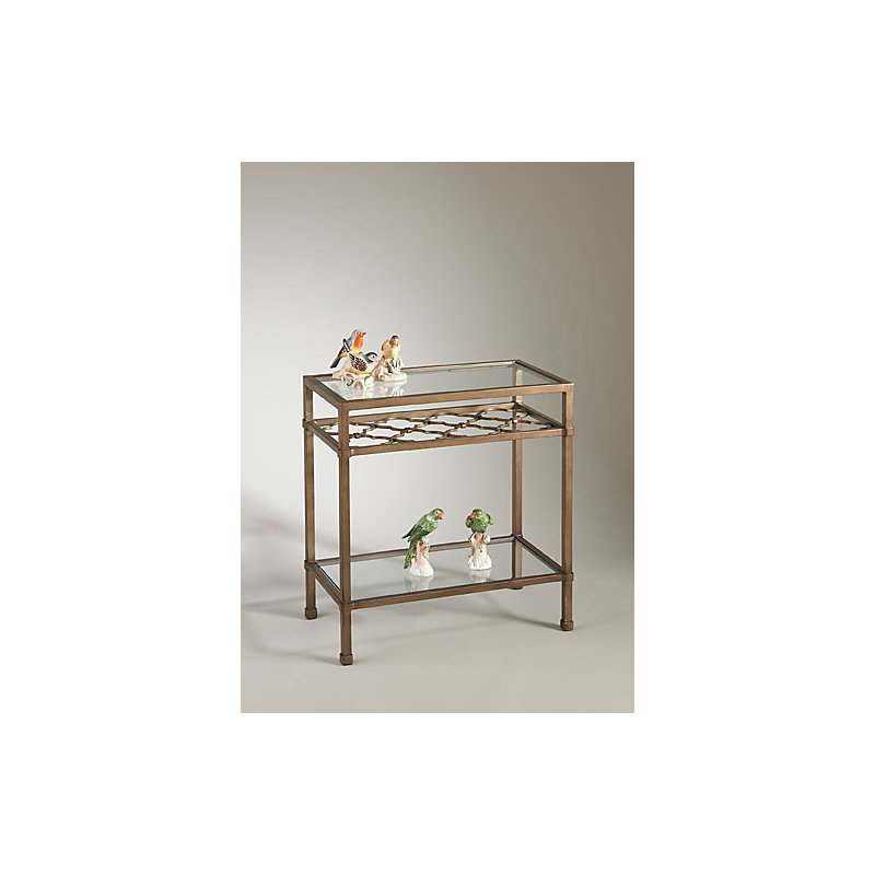 Glass End Table