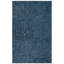 Tapis bleu marine en laine touffeté à la main Ephrona-613712964