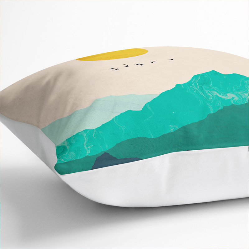 Square Cushion, White, 55cm H x 55cm W x 20cm D