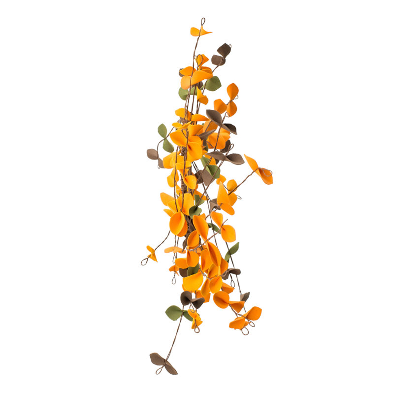 Ensemble de 12 feuilles de feuilles d'automne de 8 po, décorations botaniques pour la fête de l'automne