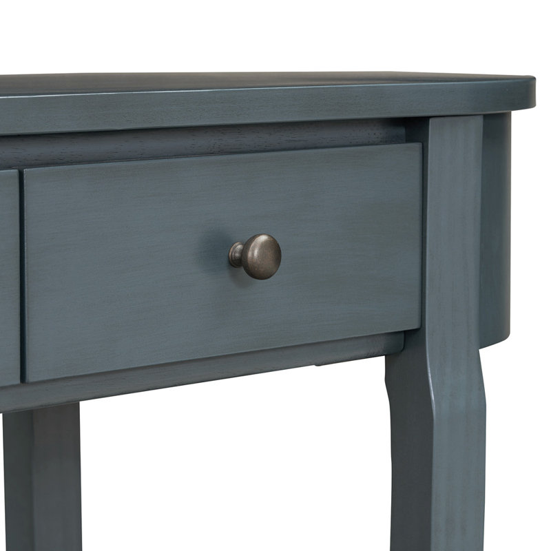 Retro Console Table With Curved Design