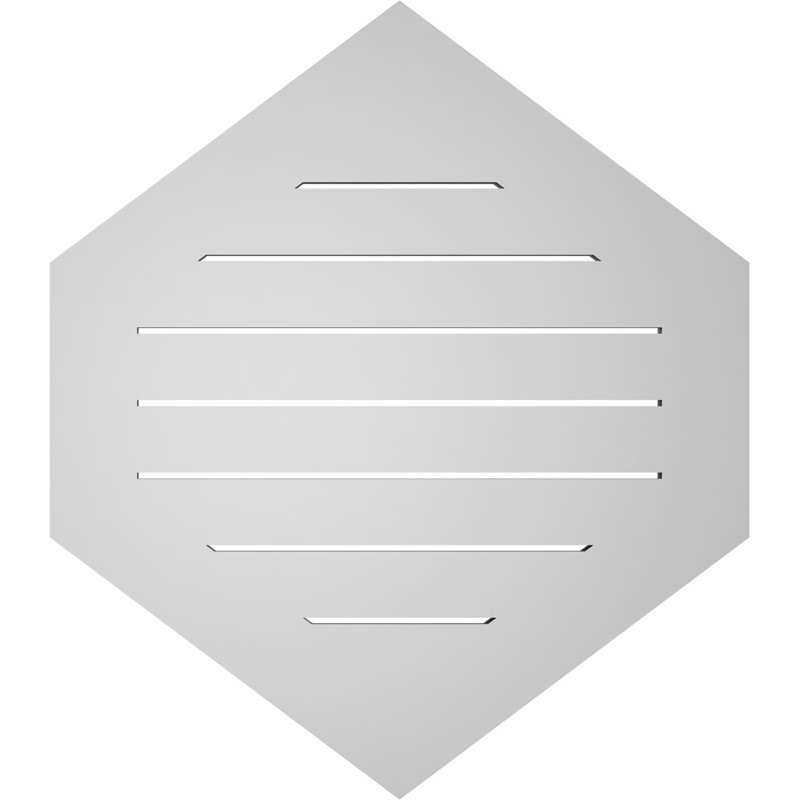 Pente verticale verticale en uréthane 9 pi, H 1 po x l 28 po x L 32 po
