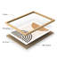 Art mural encadré, ensemble de décor de galerie, dessin au trait, arche, demi-cercle, variété, formes abstraites, illustrations, art moderne, rustique, coloré pour le salon, la chambre à coucher, le bureau-116539357-116539356