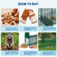 32/10 * 10 pouces vert acier pliable cage de piège à animaux simple / double avec gâchette et poignée pour ratons laveurs Petits renards