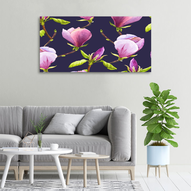 Magnolia - No Frame Print on Canvas