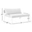 Dean Daybed And Ottoman, Grey