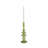 Sculptural Glass Candle Holder with Rounded Accent Base - Modern Tabletop Candle Holder for Coffee Table Display - Decorative Candle Stand Holder for Any Room - 11"-1761298750