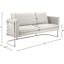 Casa 75.5'' Velvet Sofa-63541339-63565364