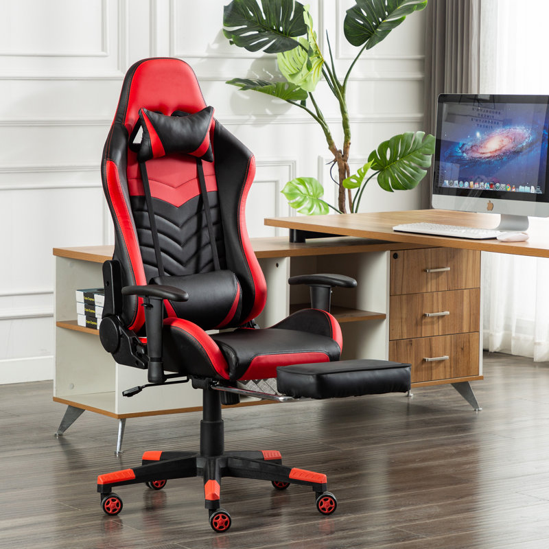 Fauteuil de jeu, Noir/rouge