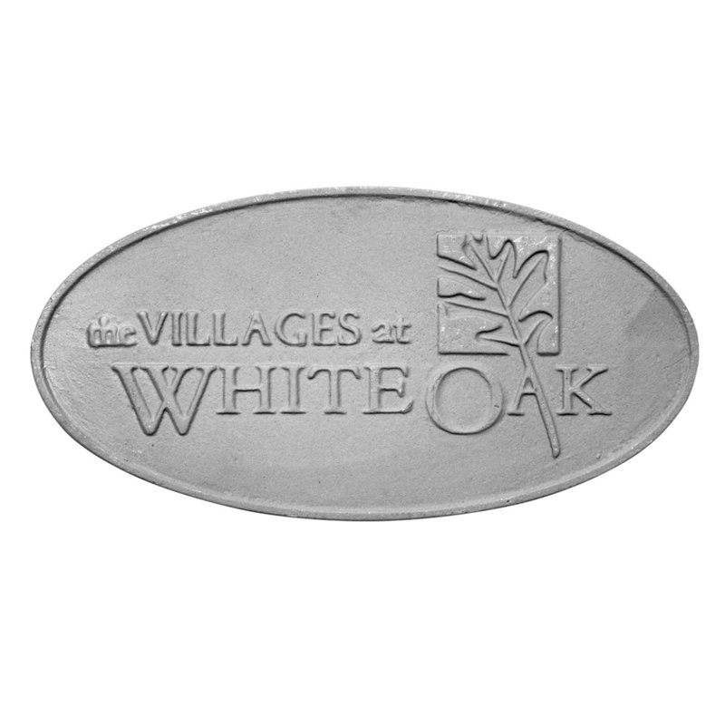 Ornement de boîte aux lettres «Villages At White Oak»