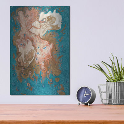 «Reef 2» par Alicia Ludwig, art mural en métal
