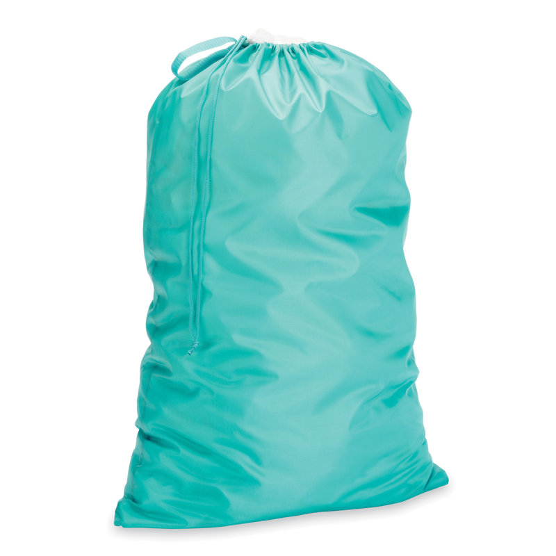 Sac à linge en polyester Whitmor Dura-Clean - gris, turquoise ou noir