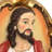 15.9'' Oval Religious Wall Art Polyresin Wall Decor, Sacred Heart Jesus Vintage Baroque Style