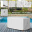 Couvercle de boîte de terrasse rectangulaire robuste et imperméable pour repose-pieds extérieur-228409494-228409493